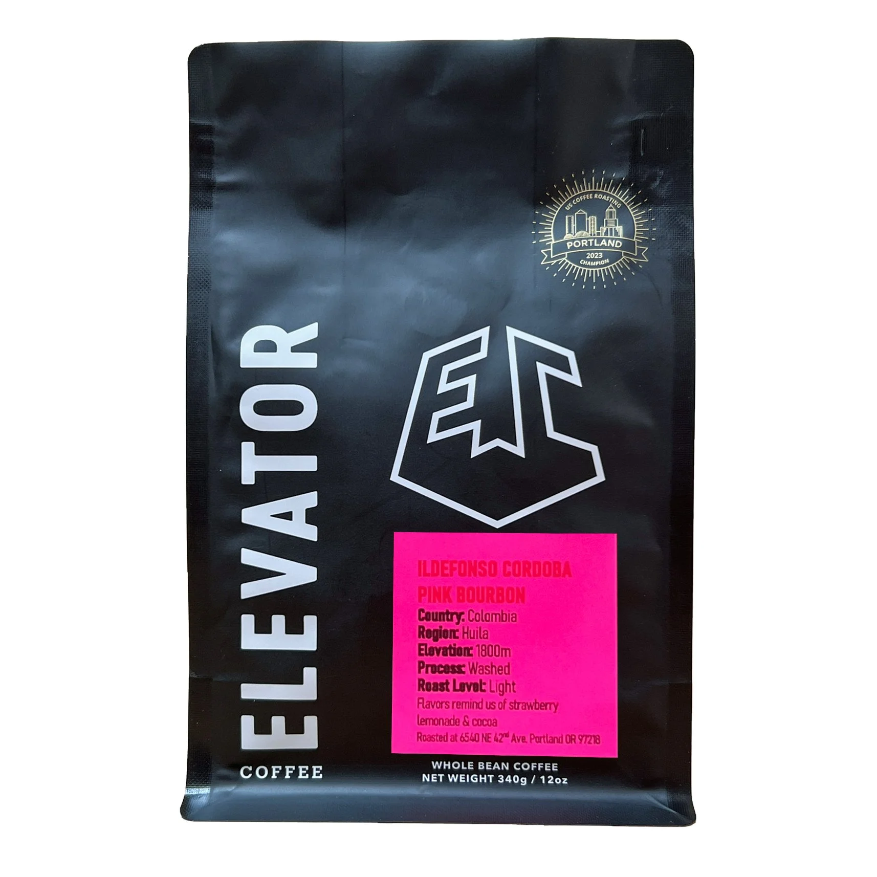 Colombia Ildefonso Cordoba Pink Bourbon — Elevator Coffee